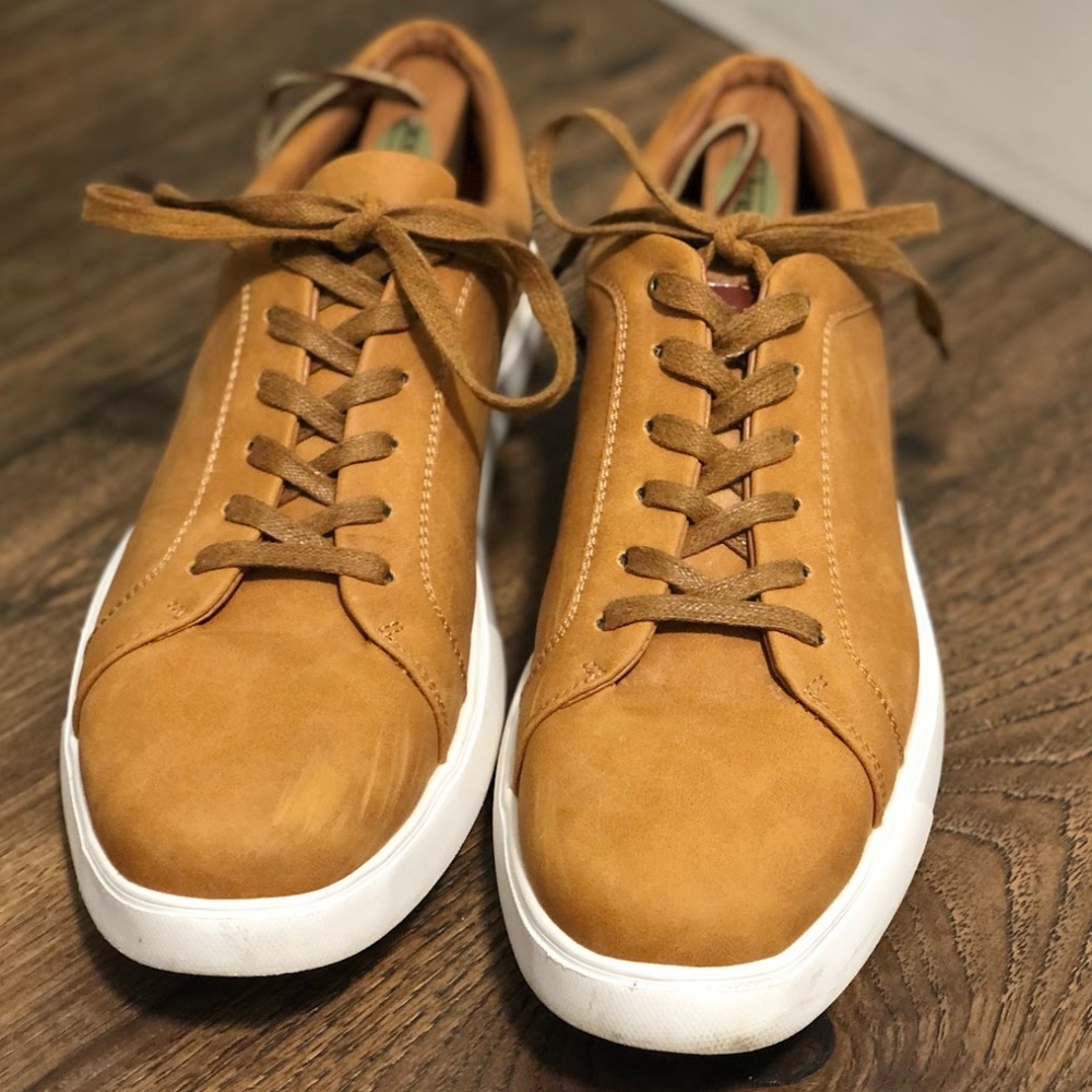 Hawke & Co Mens JOE Sneaker Style Casual Shoes Memory Foam Lace Up